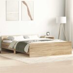 Maisonchic - lit adulte - 120 x 190 cm, cadre de lit t�te de lit et pied de lit gris b�ton 120x190 cm ...