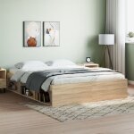 Maisonchic - lit adulte - 140 x 190 cm, cadre de lit chêne sonoma 140x190 cm ksaw64713 design in Maisonchic - lit adulte - 140 x 190 cm, cadre de lit chêne sonoma 140x190 cm ksaw64713 design in