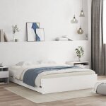 Maisonchic - lit adulte - 140x190 cm avec tiroirs blanc bois d'ingénierie peor39151 design in Maisonchic - lit adulte - 140x190 cm avec tiroirs blanc bois d'ingénierie peor39151 design in