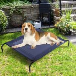 Maisonchic - lit pour chien surlev capacit 40kg avec cadre en fer de haute qualit et toile en textilne, ...