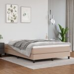 Maisonchic - lit double - 140 x 190 cm, sommier � ressorts de lit, lit adulte cappuccino 140x190 cm similicuir ...