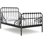 Maisonchic - lit simple - 80x130 / 200 cm, lit adulte et enfants, cadre de lit extensible sans matelas ...