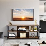 Maisonchic - meuble tv industriel pour téléviseurs jusqu'à 65 table console multimédia à 3 niveaux panier ... Maisonchic - meuble tv industriel pour téléviseurs jusqu'à 65 table console multimédia à 3 niveaux panier ...