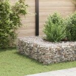 Maisonchic - mur en gabion, jardini�res cube � gabion, bac � fleurs grillage fil d'acier 40x40x40 cm ...