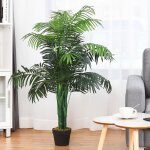 Maisonchic - plante artificielle 110cm en pot faux arbre palmier ar�ca avec pot pour d�coration int�rieur ...