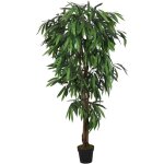 Maisonchic - plante artificielle, manguier artificiel 450 feuilles 120 cm vert fr558681 design in