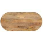 Plateau de table, dessus de table, table à manger 110x50x2, 5 cm ovale bois massif de manguier con961955 ... Plateau de table, dessus de table, table à manger 110x50x2, 5 cm ovale bois massif de manguier con961955 ...