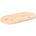 Plateau de table, dessus de table, table à manger 60x30x2, 5 cm bois de pin massif ovale con303175 design ... Plateau de table, dessus de table, table à manger 60x30x2, 5 cm bois de pin massif ovale con303175 design ...