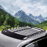 Maisonchic - porte - bagages en mtal barre de support pour vhicule haute rsistance en acier antirouille ...