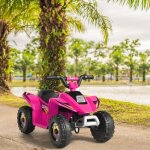 Maisonchic - quad buggy electrique pour enfant 6 v 4, 5ah voiture pour enfants de 3 ans + rose cw8988 ...