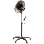 Sche - cheveux casque professionnel sur pied 1300 w hauteur rglable 125 - 160 cm temprature 40 - 75 ...