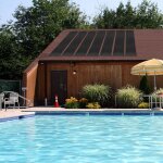Solaire chauffage de piscine 2 panneaux chauffage solaire collecteur de 500x75 cm en matriau pe rsistant ...