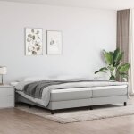Maisonchic - sommier � lattes de lit, 200x200 cm, sommier pour lit adulte gris clair tissu uop67267 design ...
