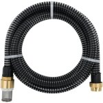 Maisonchic - tuyau d'aspiration avec raccords en laiton noir 1, 1' 10 m pvc wrg662430 design in