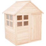 Maisonnette cabane enfant bouton d'or cottage en bois fsc�