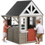 Maisonnette de jeu deexterieur en bois maisonnette de jeu moderne en cedre pour enfants de 2 a 10 ans, ...