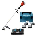 Makita dolmar coupe - herbe 2x18v + 4 batteries 5ah - at3726lpt4