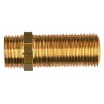 Mamelon laiton �gal � visser m�le m�le 1 long - 1 / 2' dumont