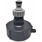 Mamelon raccord rapide pour cuve 1000 l, s60x6 ibc raccord robinet multitanks raccord, connecteur de ...