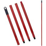 Manche inox vileda turbo spin 4 sections ajustables (15 55 pouces)