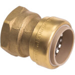 Manchon b push femelle � visser 1 / 2' (15 / 21) � clipser pour tube �14 ibp b�nninger