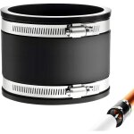 Manchon caoutchouc tuyau, manchon flexible 100 mm en caoutchouc, manchon r�ducteur de bruit inodore pour ...