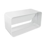La ventilazione - manchon avec clapet anti - retour pour tube ventilation rectangulaire 150 x 70 mm blanc ...