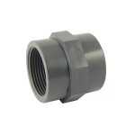 Manchon femelle / femelle  visser en pvc 1''