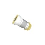 Manchon flexible et extensible pour la connexion  la cuvette des toilettes