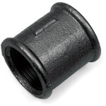 Manchon noir 1 pouce dn25