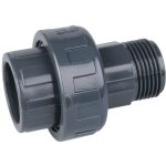Manchon union pvc pression  coller 50mm filetage 40x49