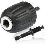 Mandrin sans cl� 0. 8 - 10mm, mandrin � serrage rapide 3 / 8  - 24unf, mandrin porte foret sans cl� mandrin ...