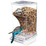 [jamais utilis�] mangeoire automatique pour oiseaux r�sistante aux �claboussures - accessoires pour cage ...