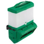 Mangeoire bec anti - gaspillage 10 kg fixation grillage et murale