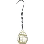 Mangeoire  billes de suet de 2, 8 pouces mangeoire en mtal pour accrocher  l?extrieur mini mangeoire ...