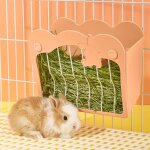 Mangeoire lapin, râtelier à foin suspendu pour petits animaux lapins, lapins nains, cochons d'inde - ... Mangeoire lapin, râtelier à foin suspendu pour petits animaux lapins, lapins nains, cochons d'inde - ...