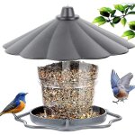 Mangeoire pour oiseau, extrieur mangeoire lanterne oiseaux, impermable, suspendue convient pour la ...