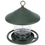 Mangeoire � oiseaux ext�rieure, grande mangeoire � oiseaux � ouverture, suspension unique pour les oiseaux ...