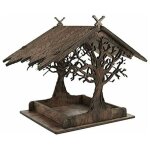 Mangeoires pour oiseaux sauvages mangeoire oiseaux exterieur en bois maison oiseaux exterieur jardin ...