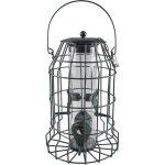 Mangeoire  oiseaux de style silo avec dispositif anti - prdateurs - modle suspendu - forme de silo ...