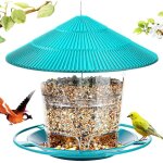 Mangeoire � oiseaux � suspendre, mangeoire oiseaux exterieur grande capacit� distributeur � graines pour ...