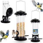 Mangeoire � oiseaux suspendue, bo�te � c�r�ales, balcon, terrasse de jardin