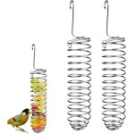 Mangeoire suspendue pour perroquet, 2pcs paniers de nourriture pour perroquet porte - nourriture pour ...