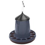 Mangeoire � tr�mie plastique recycl� volailles 2 kg