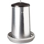 Mangeoire volaille � tr�mie m�tal de 5, 18 ou 40 kg