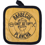 Manique de cuisine moutarde barbecue plancha