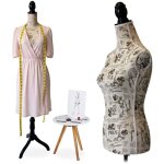 Mannequin de couture f�minin sur pied r�glable 36 / 38