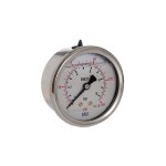 Manomtre axial glycrine mle 1 / 4' (8 / 13) - 63 mm - 0  100 bar - double chelle bar / psi arcanaute ...