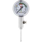 Manom�tre � bille - pression d'air en m�tal - test l'outil barom�tre et r�glage la pression pour le football, ...