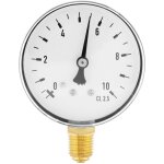 Manomtre npt 0 - 10, manomtre portatif en mtal de manomtre d'eau, pour l'huile d'air largement utilise ...